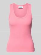 JJXX Tanktop in Ripp-Optik Modell 'FRIDA' in Pink, Größe L