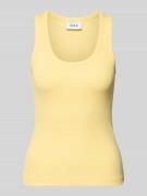JJXX Tanktop in Ripp-Optik Modell 'FRIDA' in Hellgelb, Größe L