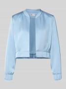 V by Vera Mont Regular Fit Blazer mit Stehkragen in Hellblau, Größe 34