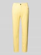 Brax Hose in verkürzter Passform Modell 'Mary' in Hellgelb, Größe 34