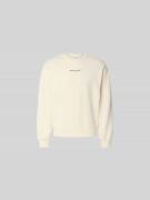 MAISON KITSUNÉ Hoodie aus Baumwoll-Mix in Beige, Größe L