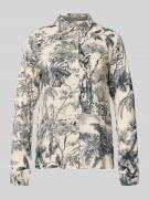 Soyaconcept Regular Fit Bluse aus Viskose Modell 'CARLI 1' in Marine, ...