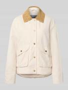 WHITE LABEL Jacke mit Umlegekragen und aufgesetzten Pattentaschen in S...