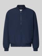 Jack & Jones Bomberjacke mit Stehkragen Modell 'CHARGE' in Marine, Grö...