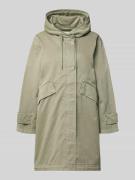 Marc O'Polo Regular Fit Parka aus reiner Baumwolle in Gruen, Größe 36