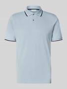 SELECTED HOMME Slim Fit Poloshirt aus Bio-Baumwoll-Mix Modell 'SLIM AT...