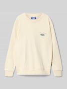 Jack & Jones Sweatshirt mit Label-Print Modell 'DOVER' in Offwhite, Gr...