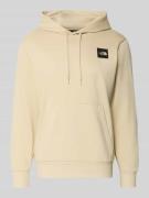 The North Face Regular Fit Hoodie mit Logo-Print in Offwhite, Größe L
