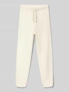 CHAMPION Sweatpants mit elastischem Bund in Ecru, Größe 140