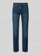 Levi's® Slim Fit Jeans aus Baumwoll-Mix Modell '511™ SLIM' in Dunkelbl...