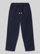 s.Oliver RED LABEL Slim Fit Chino aus Baumwoll-Mix in Marine, Größe 11...