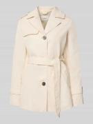 s.Oliver RED LABEL Regular Fit Trenchcoat aus Baumwoll-Mix in Kitt, Gr...