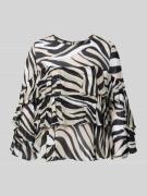 Marella Regular Fit Bluse aus reiner Viskose Modell 'Falco' in Black, ...