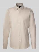 BOSS Slim Fit Businesshemd aus reiner Baumwolle Modell 'HANK' in Beige...