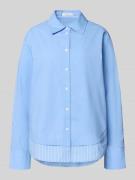 OPUS Relaxed Fit Bluse in Layering-Optik Modell 'Favia' in Hellblau, G...