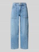 OPUS Straight Fit Jeans-Culotte aus Baumwoll-Mix Modell 'Lolah' in Hel...