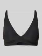 Sloggi Bralette mit Push Up Effekt Serie 'Zero Feel' in Black, Größe L
