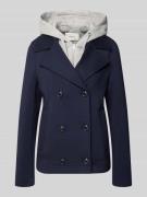 s.Oliver RED LABEL Regular Fit Sweatjacke mit Viskose-Anteil in Marine...