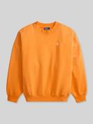Polo Ralph Lauren Oversized Sweatshirt aus Baumwoll-Mix in Orange, Grö...