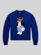 Polo Ralph Lauren Regular Fit Strickpullover mit Polo-Bear-Intarsia in...