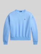 Polo Ralph Lauren Regular Fit Sweatshirt aus Baumwoll-Mix in Hellblau,...