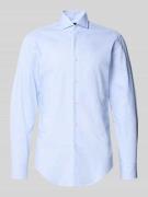 BOSS Slim Fit Freizeithemd aus reiner Baumwolle in Blau, Größe 38