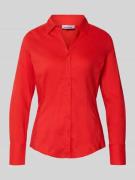 More & More Regular Fit Hemdbluse in langärmeligen Design Modell 'Febr...