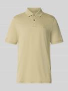 Fynch-Hatton Regular Fit Poloshirt mit Logo-Stitching in Hellgruen, Gr...