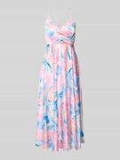 Jake*s Cocktail Cocktailkleid mit V-Ausschnitt und Spaghettiträgern in...