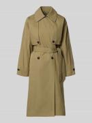Blonde No. 8 Trenchcoat mit verdecktem Verschluss und Bindegürtel in O...
