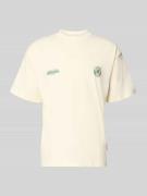 ANOTHER COTTON LAB T-Shirt aus Baumwolle Modell 'Sunday Miles' in Weis...