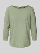 s.Oliver RED LABEL Relaxed Fit 3/4-Shirt aus reiner Baumwolle in Gruen...