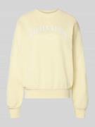 Calvin Klein Jeans Sweatshirt mit Label-Print Modell 'GRAPHIC' in Hell...