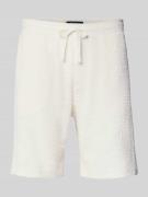 MCNEAL Shorts mit elastischem Bund in Ecru, Größe L