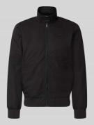 G-Star Raw Jacke mit Stehkragen und Reißverschluss in Black, Größe L