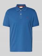 Gant Regular Fit Poloshirt mit Logo-Stitching in Royal, Größe 4XL