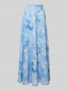 Jake*s Cocktail Regular Fit Maxirock mit floralem Allover-Print in Sky...