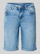 ZABAIONE Regular Fit Shorts mit Viskose-Anteil Modell 'Parissa' in Jea...