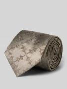 JOOP! Collection Krawatte aus Seide mit Stitchings (8 cm) in Beige, Gr...