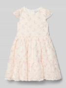 Happy Girls Kleid mit floralen Allover-Details in Offwhite, Größe 110