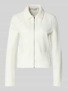 Tom Tailor Regular Fit Kurzblazer aus Baumwoll-Mix in Offwhite, Größe ...