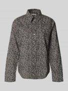 Marc O'Polo Regular Fit Hemdbluse aus reiner Baumwolle in Marine, Größ...