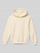 KARL KANI Hoodie mit Känguru-Tasche in Ecru, Größe 134