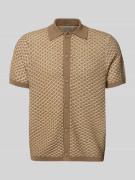 Guess Regular Fit Freizeithemd mit Knopfleiste Modell 'RYDEN' in Beige...