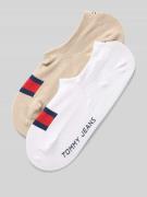 Tommy Hilfiger Füsslinge aus Baumwoll-Mix im 2er-Pack in Sand, Größe 3...