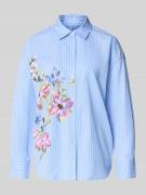 Fynch-Hatton Regular Fit Hemdbluse mit Kentkragen in Hellblau, Größe 3...