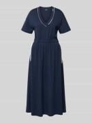 JOOP! Midikleid mit verstellbarer Taille Modell 'Tomika' in Marine, Gr...