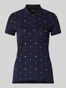 Christian Berg Woman Poloshirt mit Polokragen und kurzer Knopfleiste i...