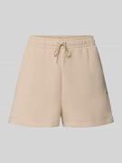 Lacoste Sport Regular Fit Sweatshorts aus Baumwoll-Mix in Beige, Größe...