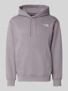 The North Face Regular Fit Hoodie mit Logo-Print in Flieder, Größe L